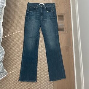 AYR women's Dark Blue Slim Straight Jeans